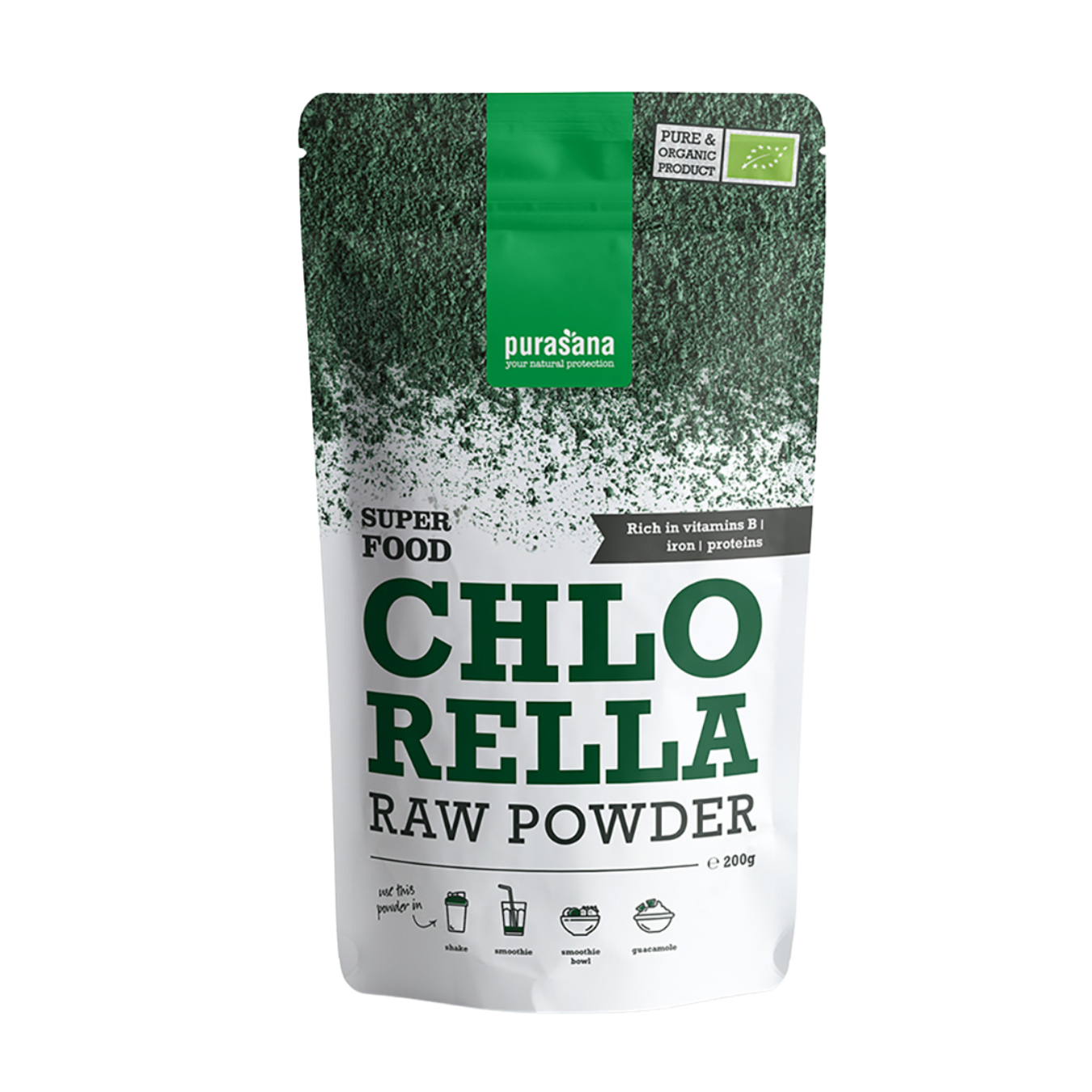 Purasana Biologische Chlorella (poeder)