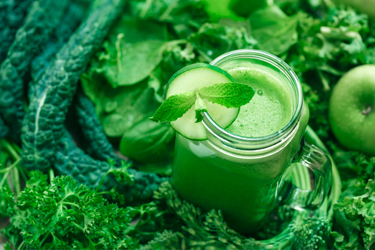 Beautysups alkagreens groenten algen sap