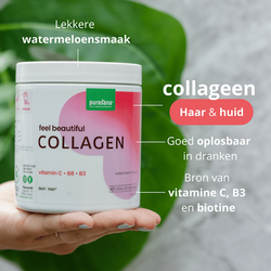 Purasana Collageen - peptiden watermeloen 250g