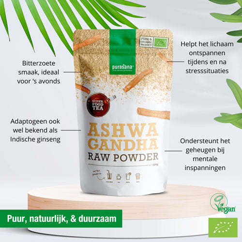 Purasana Biologische Ashwagandha (poeder)