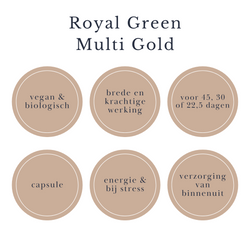 Royal Green Multivitaminen Gold Biologisch