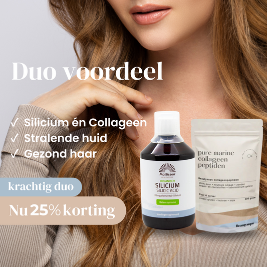 Huid & Haar - Krachtig duo (silicium & vis collageen)