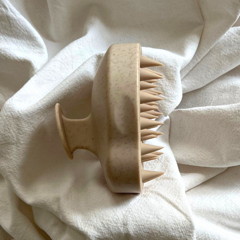Scalp brush (beige) beautysups haargroei