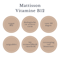 Mattisson Vegan Vitamine B12 beautysups