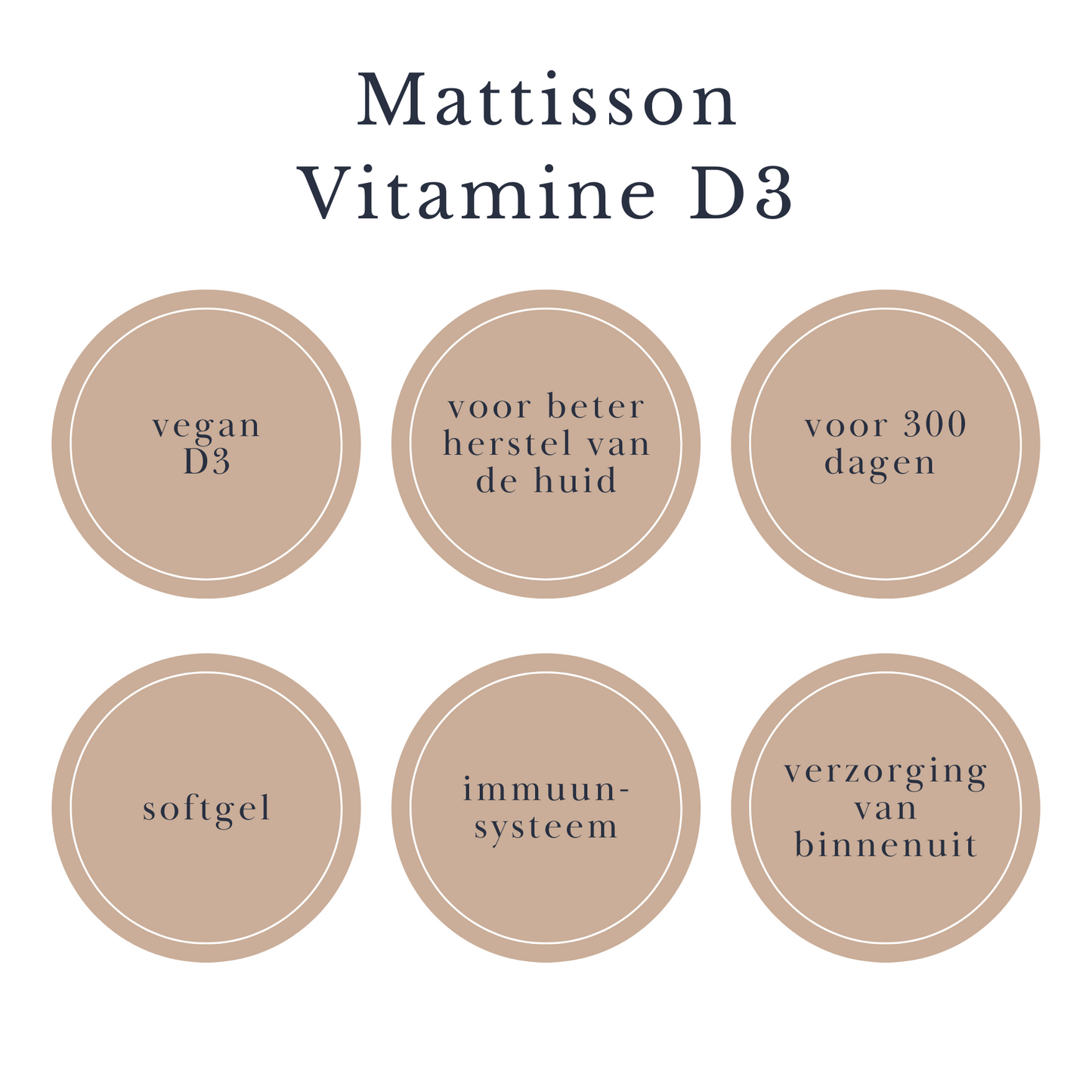 Mattisson Vegan Vitamine D3 beautysups