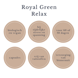 Royal Green Relax Biologisch Beautysups stress slapen ontspanning