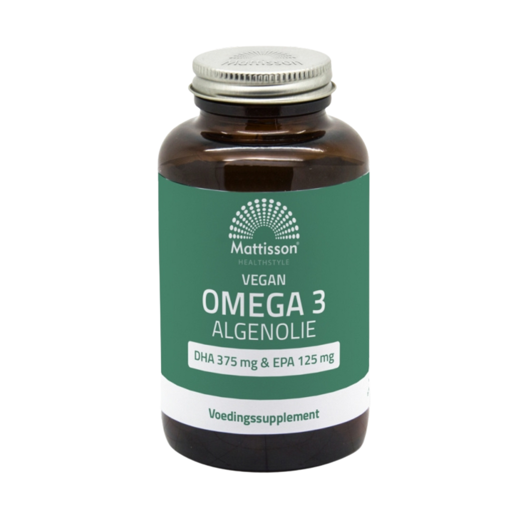 Vegan Omega 3 Algenolie - Hoge dosering DHA en EPA