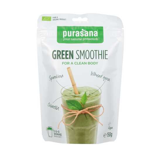 Purasana Green smoothie Beautysups.com Beautysups algen