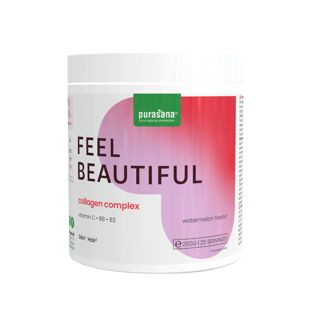 Purasana Collageen - peptiden watermeloen 250g beautysups
