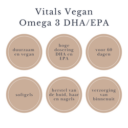 VEGAN DHA/EPA 450 MG 60 VEGAN SOFTGELS algenolie beautysups
